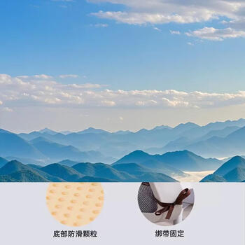 Yusenyi cushion latex office sedentary chair butt cushion classroom stool car seat cushion sofa student linen yellow green (removable and washable) 10-40x40cm thickness 5cm (office chair