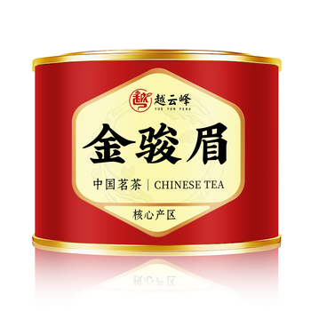 Yueyunfeng authentic honey-flavored jin junmei black tea strong-flavored new tea sprout canned 50g tea for your own consumption