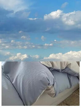 Yusenyi single piece deer single cotton pure cotton new quanya bed sheet quilt cover student dormitory quilt cover 150x200 quilt 4-upgraded fashionable lake blue (100 cotton washed cotton not easy to fall off 6-1.2m bed sheet three-piece set (sheet 160x230 quilt