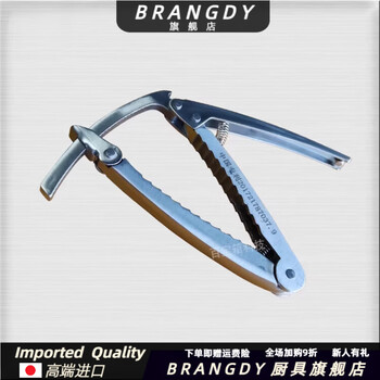 Brangdy german imported quality 304 stainless steel nut cracker walnut clamp multi-functional walnut clamp nut artifact hazelnut clamp 304 stainless steel nut clamp