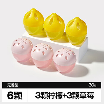 Shantou lincun refrigerator deodorizer household cleaning and odor removal non-activated carbon deodorizer box deodorizer and deodorizer 6 pack lemon + strawberry double door refrigerator