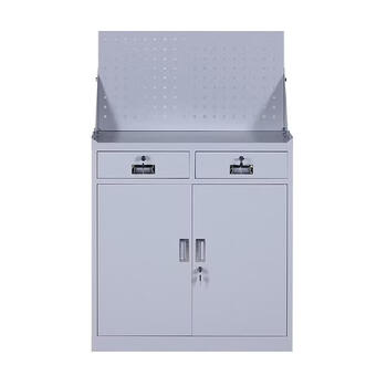 Myers my-ecb01 two-drawer lock tool cabinet 900 400 1370mm gray white 1 piece