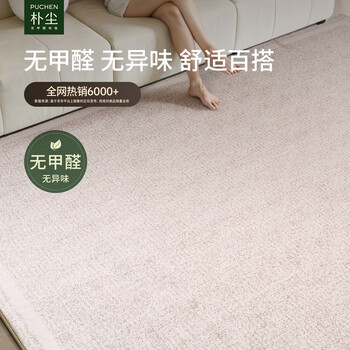 Puchen hill solid color carpet formaldehyde-free living room carpet high-end light luxury living room 2026 new style hill 200cm*300cm