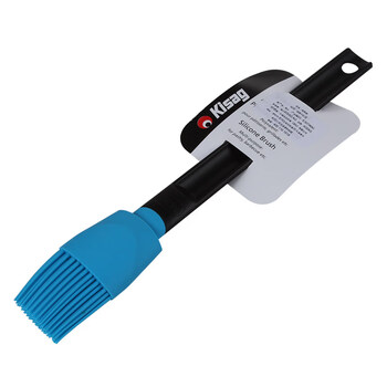 Kisag swiss kisag silicone oil brush household high temperature resistant pancake brush baking oil brush barbecue supplies tools blue