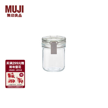 Muji muji soda lime glass sealed bottle 250ml