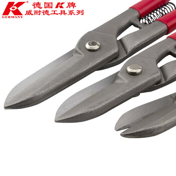 Qiao bo lai k brand original imported british stainless steel plate iron scissors large scissors wire mesh scissors iron scissors industrial scissors 1505300mm