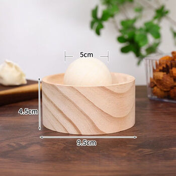 Jie yu mao quickly rolls out dumplings, new type of pressed dumpling skin wooden round household dumpling skin mold, dumpling skin press 1 pack