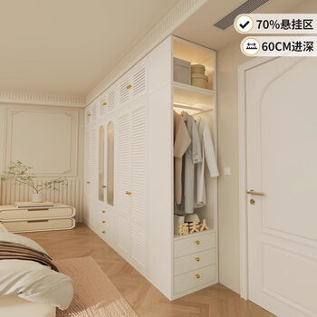 Yongfandixi full metal wardrobe home bedroom formaldehyde-free steel wardrobe storage cabinet cloakroom combination storage cabinet environmentally friendly 0 aldehyde 0.8 meter two-door wardrobe door-to-door installation