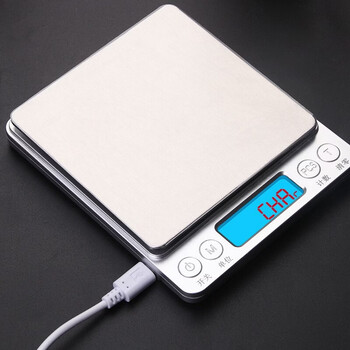 Shantou lincun home kitchen electronic scale gram scale electronic scale small food baking scale gram weight weigher gram scale 0.1g 3kg 0.1g rechargeable kitchen scale/3kg