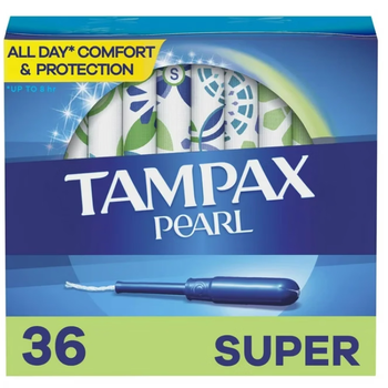 1tampax pearl catheter tampons mixed pack non-leaking menstrual sanitary napkins 96 count upgraded large flow 36 count