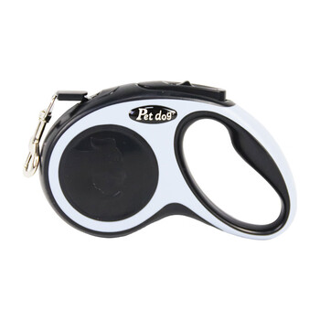 Miaopule pet leash manufacturer directly supplies automatic retractable leash for outdoor portable dog walking rope dog leash black 5 meters