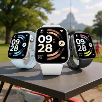 Xiaomi (mi) redmi watch 6 large screen new sports and health ready stock bright moon silver official standard configuration