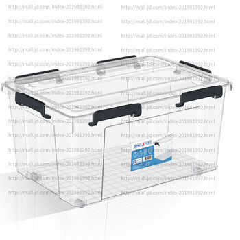 Hejiangong d printer consumables drying box 5.8l rice barrel sealed barrel storage box pla moisture-proof box 1g material tray transparent 80l transparent 80l 63.5*45.5*32.3cm