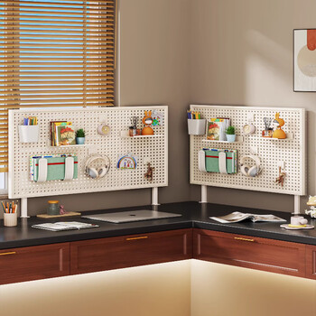 Wooden lattice vertical perforated board storage rack entryway desktop perforated board desk storage organizer clip-type perforated board no punching vertical length 60 height 40 no accessories do not mind taking pictures