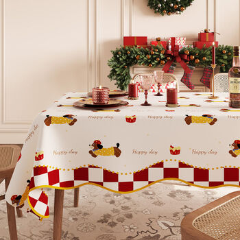 Fantasy tablecloth disposable tablecloth special-shaped living room coffee table cloth velvet snow sweetheart star lace 90x140cm