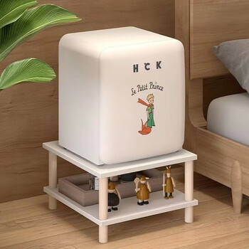 Fantasy small refrigerator base bracket small sterilization cabinet increased shelf mini refrigerator padded floor-standing storage rack often single layer 40x40x7.6cm high 1 set