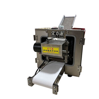 Yonghuan dumpling wrapper machine small imitation mold pressing wonton steamed dumplings and bun rolling machine hongliyuan high-end model one mold