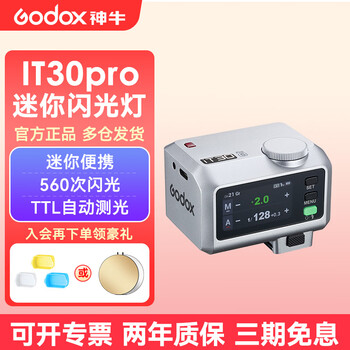 Godox it30 pro small high-definition touch screen retro flash wireless