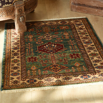 Fantasy unique french ethnic style afghan carpet handmade wool weaving with decorative carpet tapestry wall carpet brown y659 57x44cm see picture
