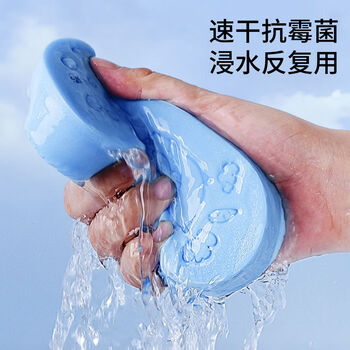 Yonghuan towel does not hurt the skin, girls' bath sponge, men's bath is painless, hot sale 2 pieces, cherry blossom powder + vitality yellow, thickened, painless and dust-free