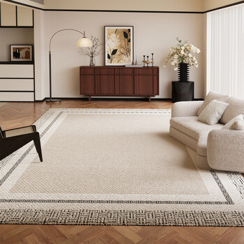 Fantasy carpet living room nordic sofa coffee table blanket entrance floor mat home light luxury premium room bedroom bedside blanket simple 2514 yuxiang 160 230cm upgraded tenth generation stain-resistant/antibacterial belgian velvet