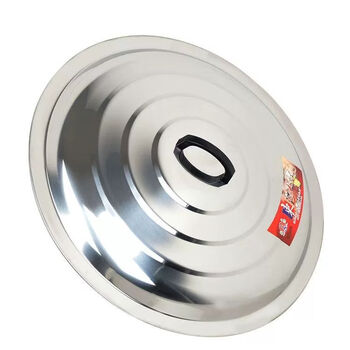 Fantasy pot lid round large tripod lid wok lid large iron pot lid cylinder lid bucket lid extra thick stainless steel pot lid diameter 84 cm