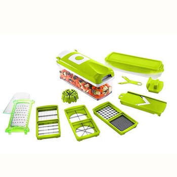 Pupan's new multi-functional vegetable cutter kitchen gadget 12-piece set shredder household slicer potato grater
