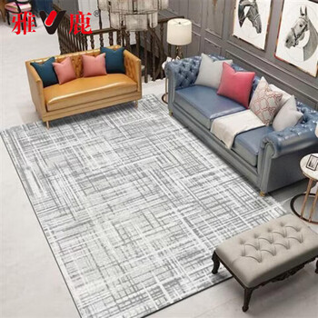 Yalu light luxury coffee table thickened carpet modern simple bedroom bedside rug dirty resistant room full cover large area living room floor mat ali qs1111 40cm*60cm crystal velvet