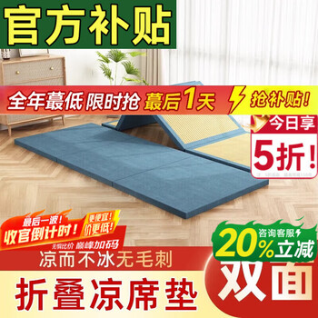 Custom-made visibility floor mats, tatami mats, coconut palm, japanese-style collapsed mats, bay window floor mats, palm mats, coconut palm core, size 180*200, thickness 5 cm (90