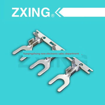 4.2 fork type with wiring piece 4.2 u type terminal 4.2 y type ground piece factory direct sale 4.2 fork type a 0.35 thick (6000 pieces per plate)