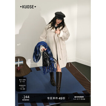 Wide-color lapel work jacket loose 2025 autumn and winter layering style new women's mid-length imitation lamb wool top khaki 0004 s