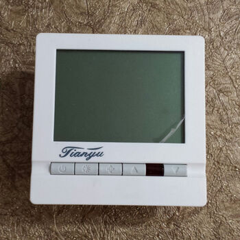 Tianyu thermostat central air conditioning large lcd digital display temperature controller panel switch display type 86 without backlight
