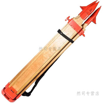 He jiangong aluminum alloy solid wood tripod portable theodolite level total station thickened professional surveying and mapping bracket full theodolite/vertical collimator solid wood tripod