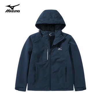 Mizuno outdoor jackets for men and women, mountaineering jackets, windproof fleece lining clothes