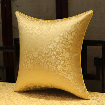 Yusenyi mahogany sofa cushions chinese style chair cushions stool ring chair cushions solid wood chair cushions tea table cushions customized pillow gold dragon 50x50cm chair cushion 4cm thickness sponge inner core