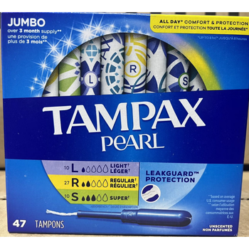 Tampax unscented tampons 96 count regularsuper mixed 10l+27r+10s others