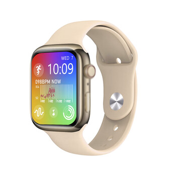 Other smart watches 100 sports mode outdoor heart rate monitoring local music playback smart sports watch gold