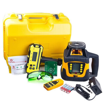 Foton electronics anping laser sweeper rotating level fre207 lcd display with digital display receiver fre207r red light sweeper with digital display receiver