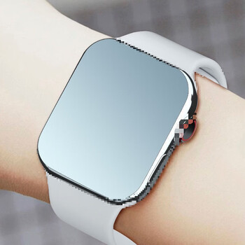 Other smart watches equipped with s9 sports bluetooth s10 for making and receiving calls watch10 heart rate blood pressure blood glucose detection nfc white m9