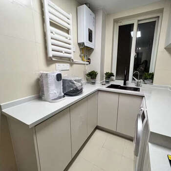 Yusenyi cabinets custom-made integral tile kitchen cabinets economical small household cabinet doors quartz stone countertops measurement deposit (can be used to offset the purchase price)