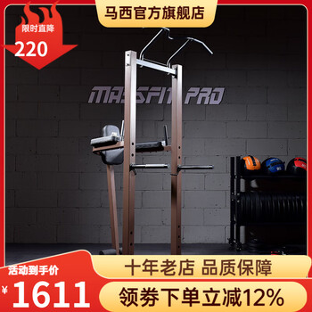 Massfit home floor-standing multi-functional pull-up device indoor single and parallel bars home sports and fitness exercise equipment coffee luxury model pt98501 (not adjustable)