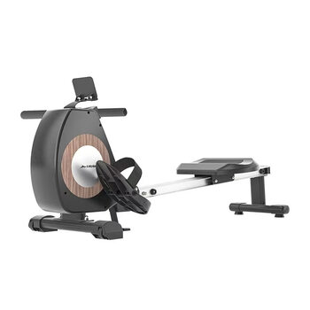 Zailu magnetic resistance silent painting rowing machine home fitness aerobic trainer multi-function universal sculls foldable storage fitness black magnetic silent + folding + 8-speed adjustment + bracket