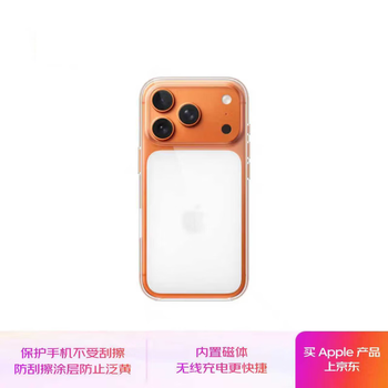 Apple/apple iphone 17promax transparent phone case magnetic phone case apple 17promax phone case apple phone case half pack