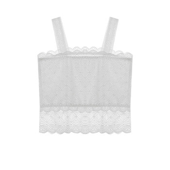 Sweetie one piece tube bra women's strapless gathered non-slip seamless lace bra underwear 1212013 off-white one size
