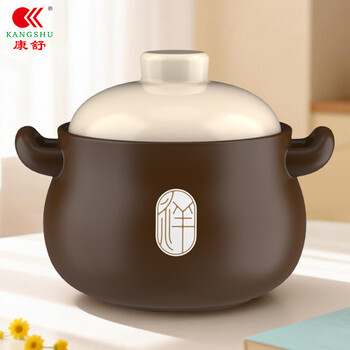 Kangshu casserole pot household large-capacity soup pot stew pot open flame can be used for dry burning without cracking gas stove can be used xiangrui 6500ml soup pot suitable for 6-12 people 6500ml