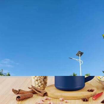 Yusenyi powdering machine ultra-fine wet and dry grinding machine small household grains, seasonings and medicinal materials grinder deep sea blue-2x blades (brush x1-spoon x1)