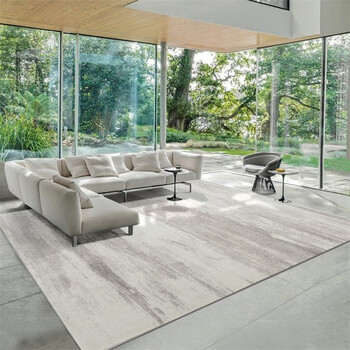 Pupan modern minimalist carpet living room bedroom floor mat nordic high-end bedside blanket high-end gray italian coffee table blanket light luxury mist supports customized sizes, please contact customer service for details