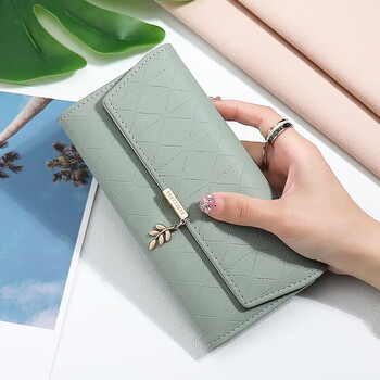 Woodpecker (tucano) women's wallet 2026 new niche design women's wallet multiple card slots trendy card bag wallet all-in-one bag for women matcha green