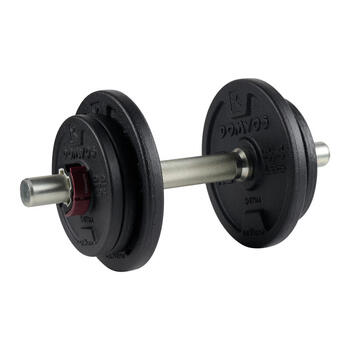 Decathlon dumbbells for men and women, real steel and iron, adjustable and removable weight training fitness equipment 10kg-4101020