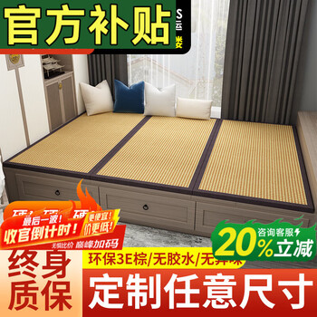 Visibility tatami mattress custom size electric heating japanese household tatami coconut palm kang mat stepping rice floor mat custom shot + intention money